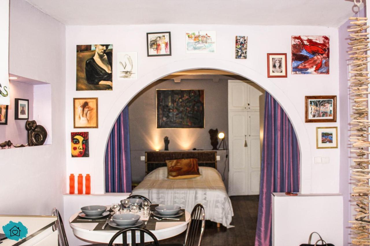 Atypique : Studio Artistique Au Coeur De Collioure. Esterno foto